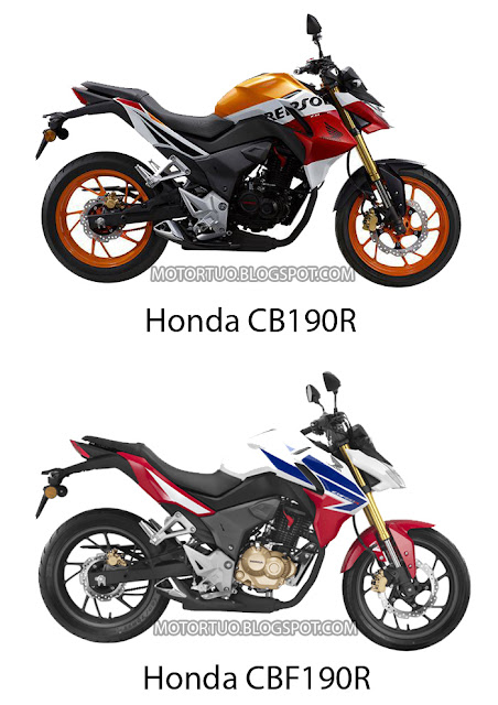 Honda CB190R dan Honda CBF190R