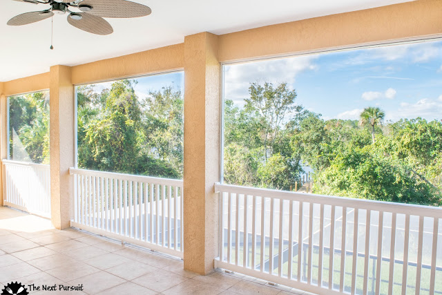 Upstairs Balcony