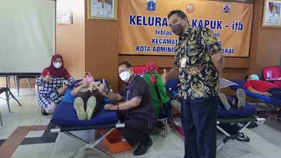 Kelurahan Kapuk Gelar Kembali Donor Darah Di Bulan Desember Bersama PMI...