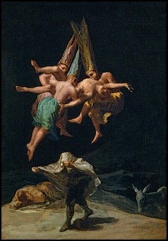 Goya, Vuelo de brujas