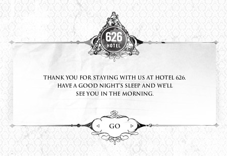 hotel 626 pics. hot Hotel 626, an advergame