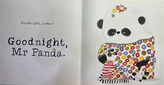 Mr. Panda系列繪本有大開平裝繪本也有小本硬紙板書，台灣也有中譯本和桌遊，可見得這隻熊貓多受小朋友歡迎。內容包含基礎生活對話和基礎認知。Steve Antony，We Love You, Mr. Panda，Thank You, Mr. Panda，I’ll Wait, Goodnight等