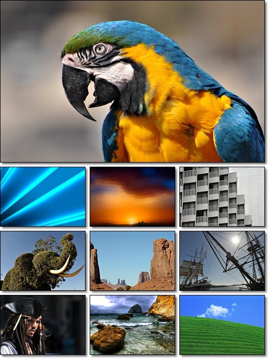 HD Widescreen Wallpapers Pack 11 Size: 63,8 Mb Free Download