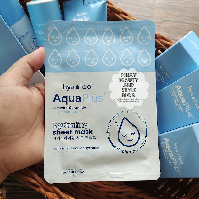 Hyaloo Aqua Plus Hydrating Sheet Mask Price Review