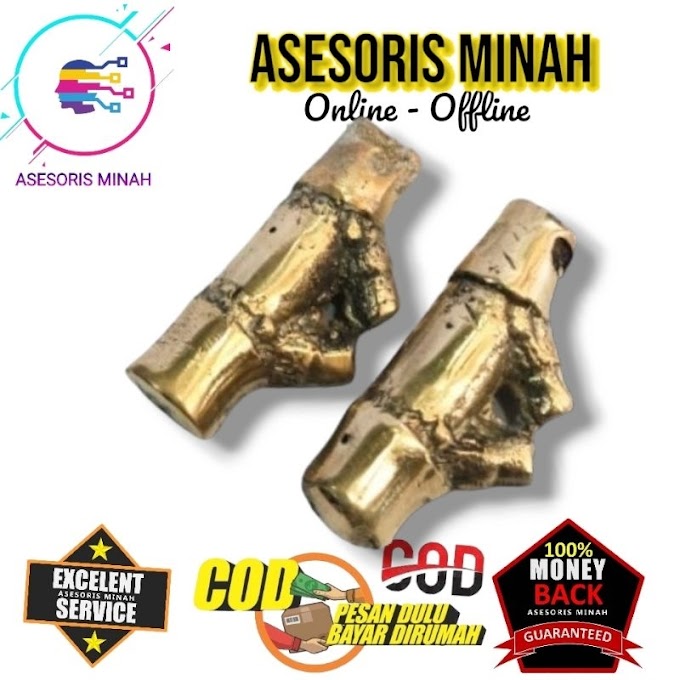 barang antik bambu petuk kuningan free minyak by Asesoris Minah