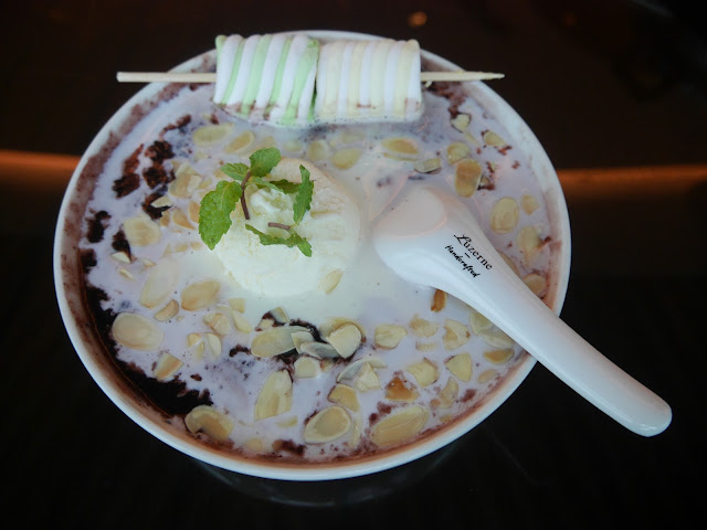 紫米西米露香草冰淇淋