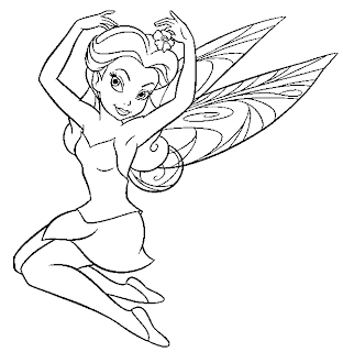 Fairy Coloring Pages