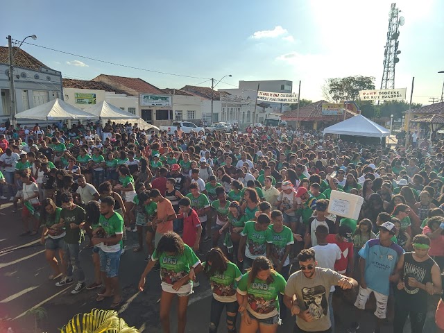 Macajubenses marcaram presença no DNJ realizado neste Domingo (27) em Ruy Barbosa
