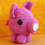 patron gratis cerdo amigurumi | free pattern amigurumi pig 