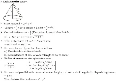 Right Circuler cone
