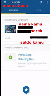 Gambar 1 cara Transfer pakai mandiri online