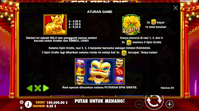 Golden Pig (Pragmatic Play) Slot demo from Pragmatic Play