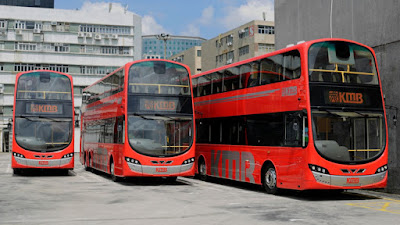 KMB New Red Bus