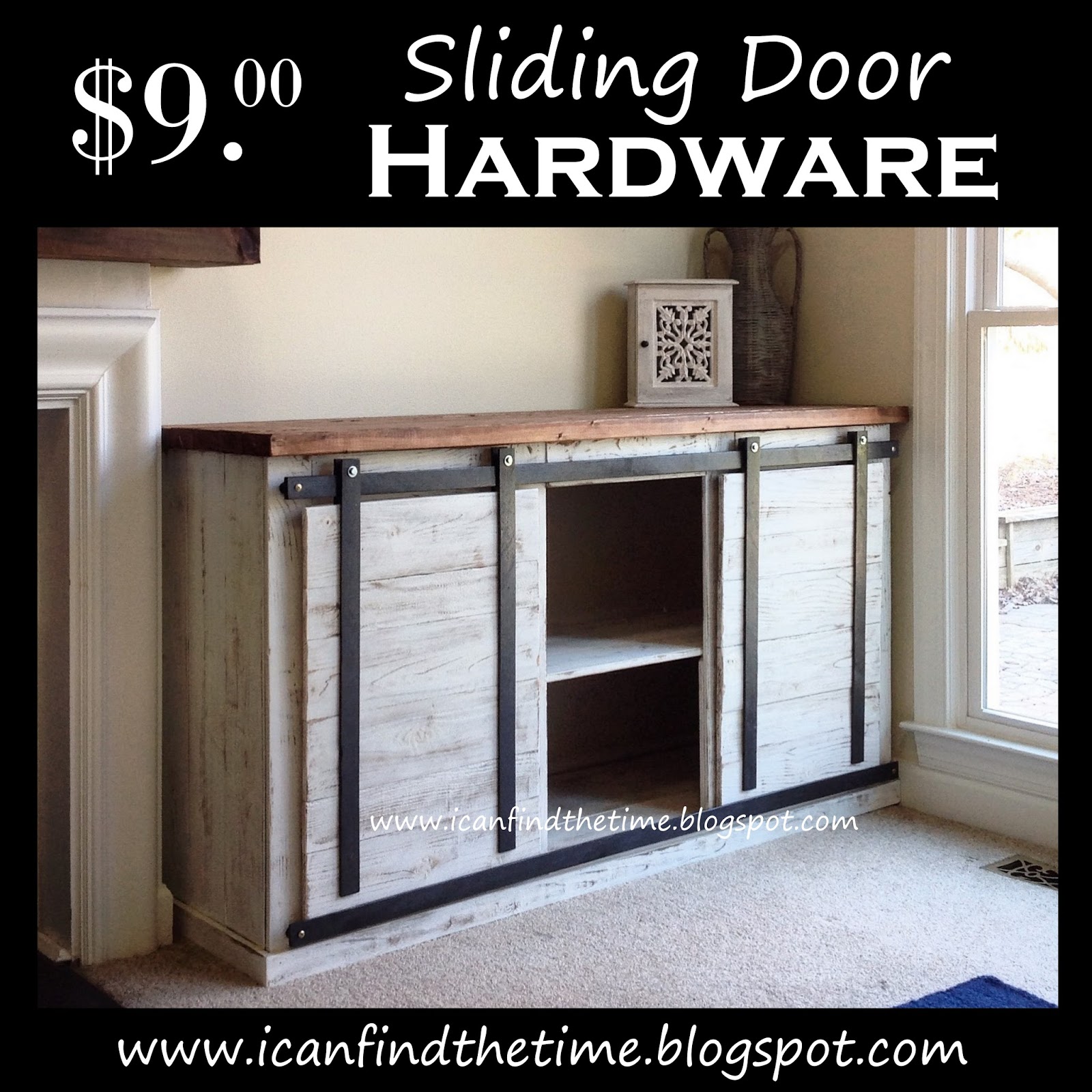 A New (Cheaper) Way to do Sliding Doors on Furniture