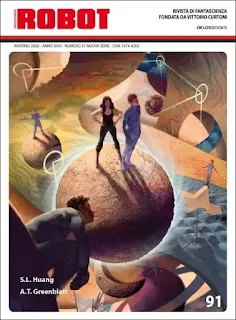 La copertina di Rivista Robot 91 - Delos