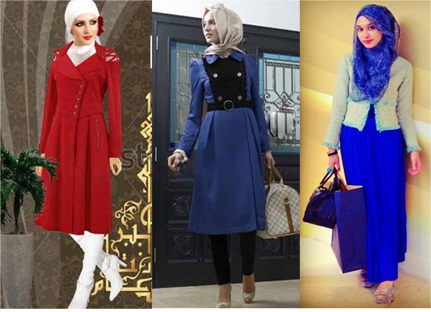 GAMBAR MODEL BUSANA KERJA MUSLIMAH Freewaremini