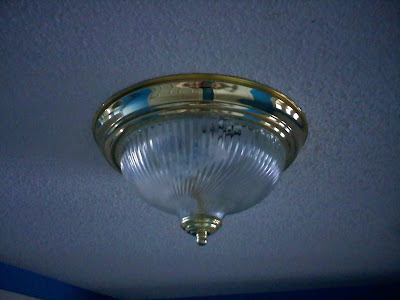 Light Fixture Before Painting