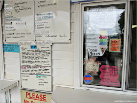 Menú de la Heladería Hodgie's Too Ice Cream 