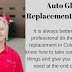 Auto Glass Replacement Services