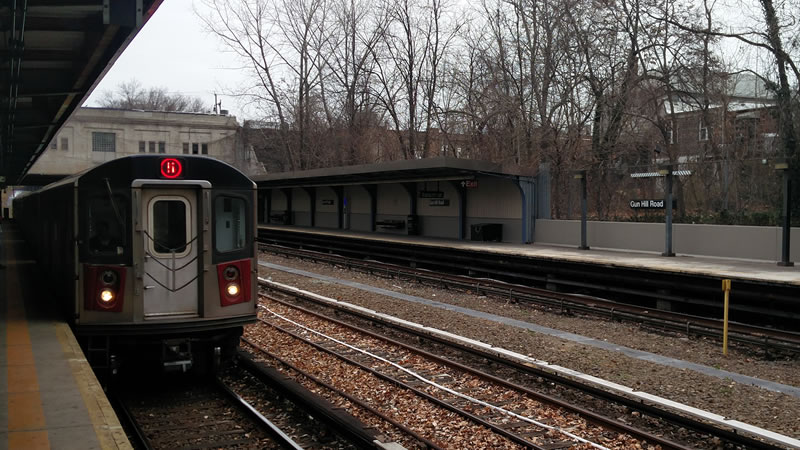 Tren de New York. Fotografía por Juan Carlos Morales S. Todos los derechos reservados.