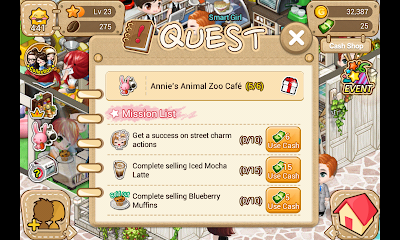 LINE I LOVE COFFEE QUEST: Annie's Anima Zoo Cafe 5/6