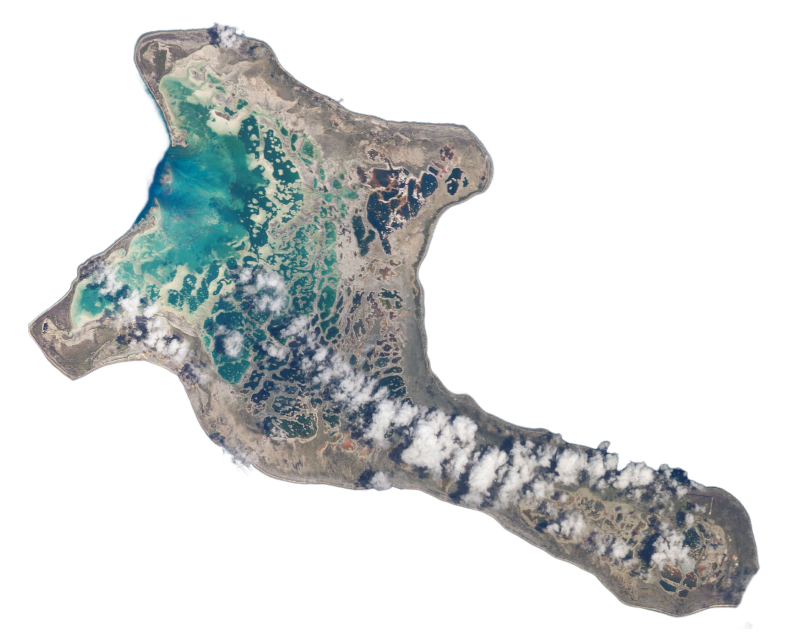 Kiribati Relief Map