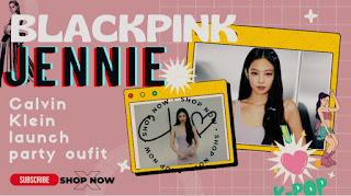 BLACKPINK Jennie Calvin Klein