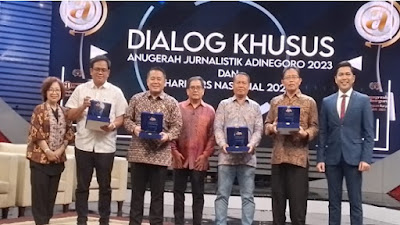 PWI Umumkan Pemenang Anugerah Jurnalistik Adinegoro 2023