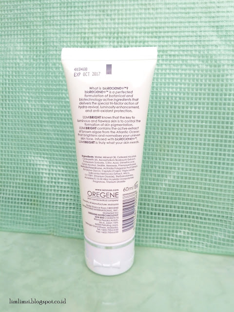 Senzues Lumi Bright Body Lotion