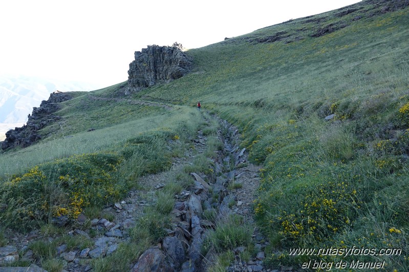 Subida al Caballo desde Peña Caballera