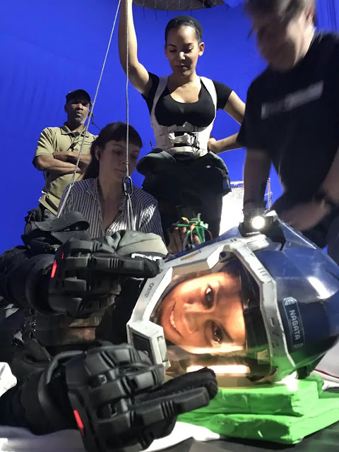 Fotografías serie The Expanse detrás de las cámaras