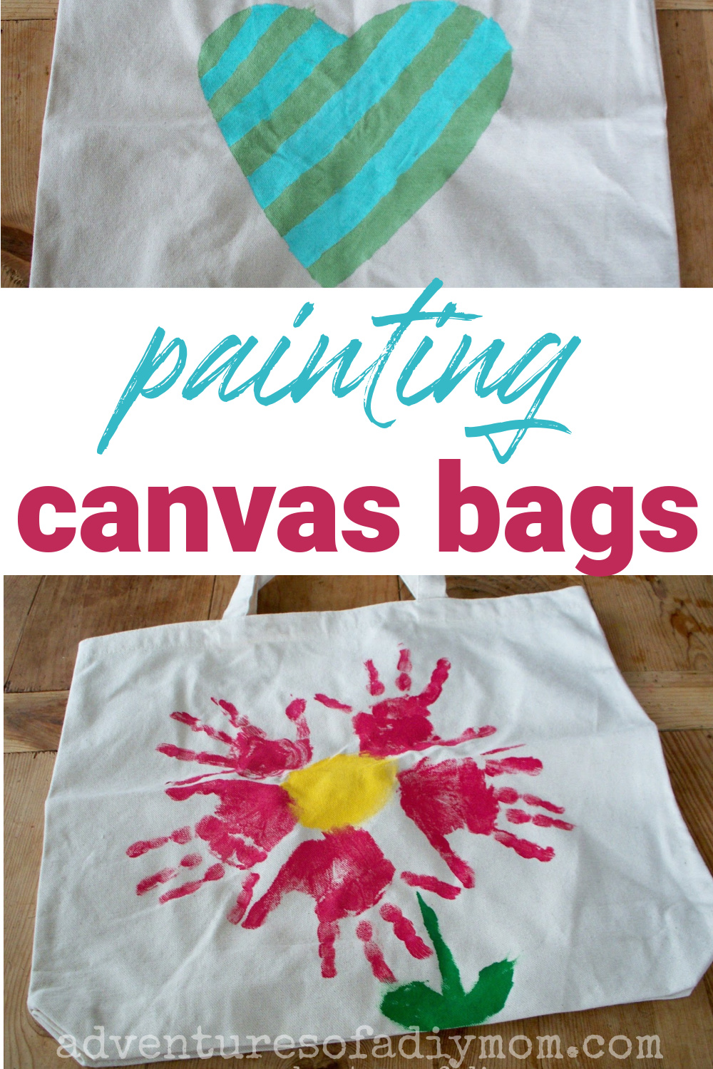 Easy DIY Painted Canvas Bags (Fun Project for Kids!) - Adventures of a DIY  Mom