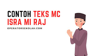 contoh teks mc isra mi raj