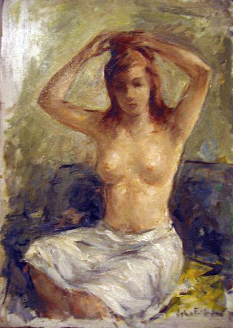 John F. Folinsbee, Artistic nude, The naked in the art,  Il nude in arte, Fine art