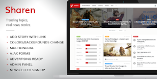 Download CodeCanyon – Sharen v3.8 – Trending Topics, viral news, stories