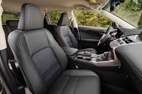 Interior view of 2016 Lexus NX 200t F SPORT 