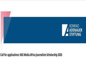 New Konrad- Adenauer -Stiftung (KAS) Media Africa Scholarship 2020 for young sub-Saharan African journalist (Fully Funded to study in South Africa)