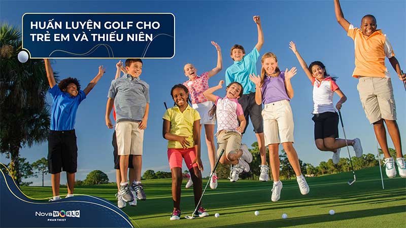 huấn luyện golf cho trẻ em