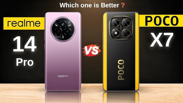 Poco X7 vs. Realme 14 Pro: Which smartphone is best for around ₹25,000?