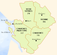 poitou charentes departements regions deux sevres maritime vienne economique economie entreprises employeurs plus grandes groupes top classement palmares palmarès poitoux ségolène royale carte plan plus importantes