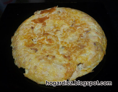 Receta de tortilla de pollo tradicional y con Chef o Matic Pro