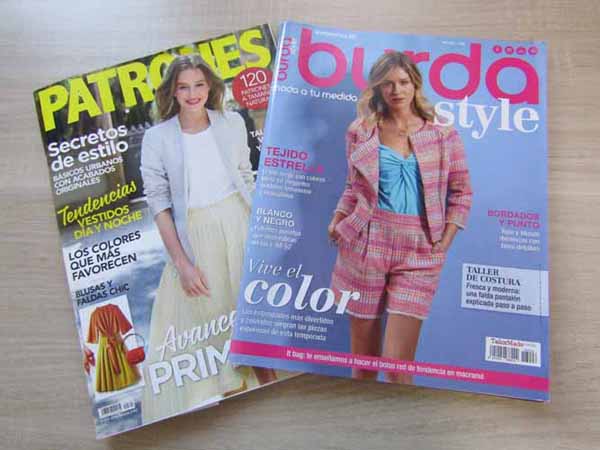 Revista Burda vs. Revista Patrones – yo elijo Coser