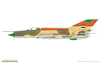 Eduard 1/48 MiG-21MF (8231) Colour Guide & Paint Conversion Chart