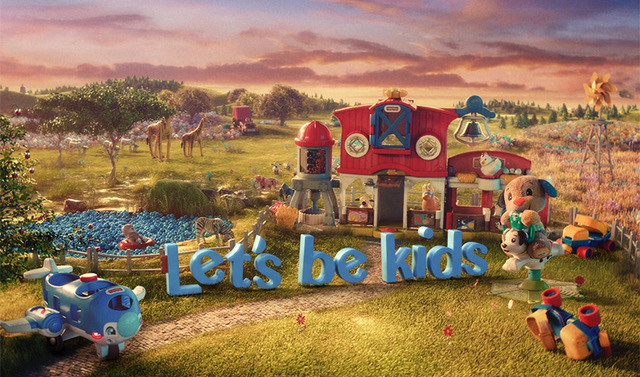 #LetsBeKids New Brand Campaign by @FisherPrice