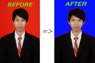 Background editing dengan photoshop