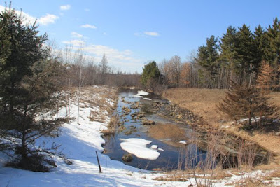 April 23, 2013 snow melt