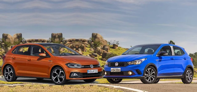 Fiat Argo x Volkswagen Polo 2018