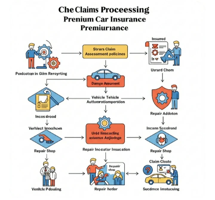 easy claims processing with premium car insurance