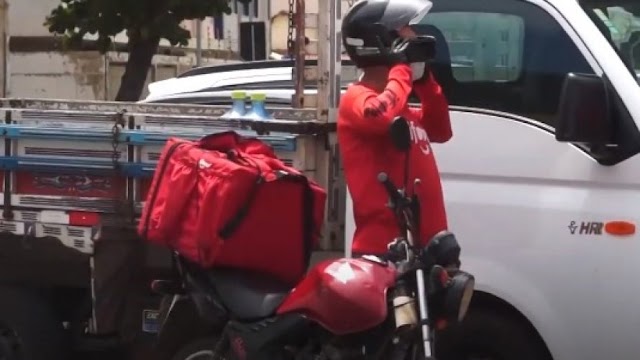 Em dia de greve nacional, entregadores de aplicativos realizam protesto na Avenida ACM; veja vídeo