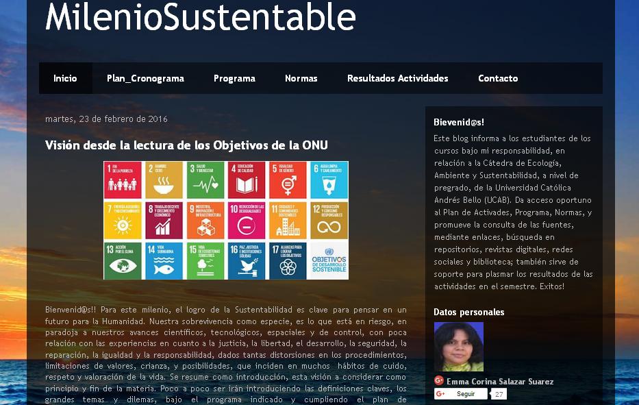 Por un Milenio Sustentable